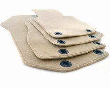 NEU Fußmatten BMW E36 Cabrio (1993-2000) Zubehör Automaten 4x Velours beige