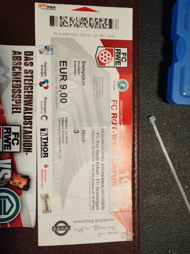 Fußballticket abschiedsspiel - fußballticket,