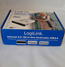 Logilink Card Reader 8.9cm 3,5" USB Front intern Kartenleser All-in-One