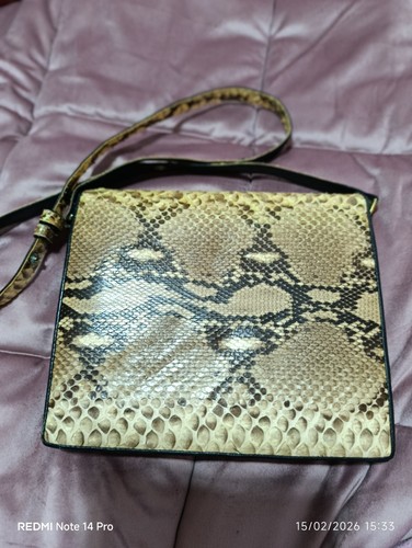 Damentasche echt reptil python - reptil,