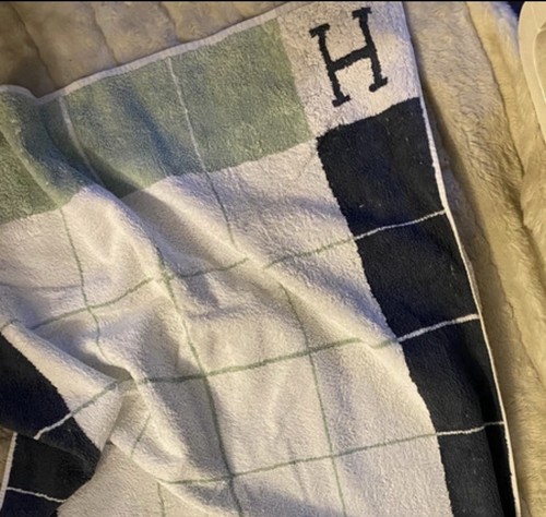 Hermès paris badetuch kariert - hermès,
