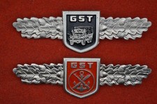 x 2 Abzeichen GST Armee DDR