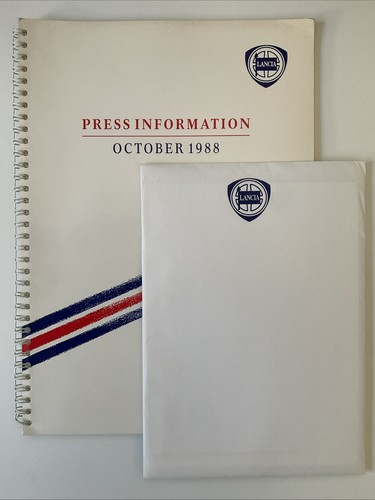 1988 lancia press - lancia, information