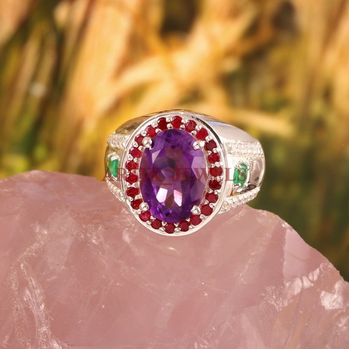 Natürlich amethyst rubin - rubin, &