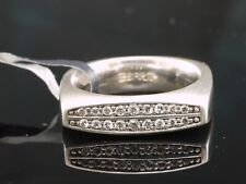 ESPRIT JEWELS Ring eckig Gr 17  925 Sterlingsilber mit klaren Zirkonia Steinen