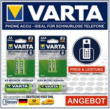 Varta Phone Akku AA 1600mAh l