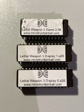 Flipper Lethal Weapon Game und Display Roms / Eprom