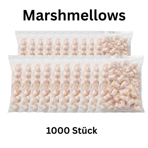 1000 stück marshmallows - 1000,