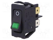 230V ROCKER 16A/250VAC IP40