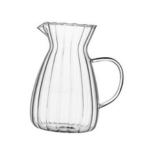 Kaffee-Sharing-Topf aus Glas