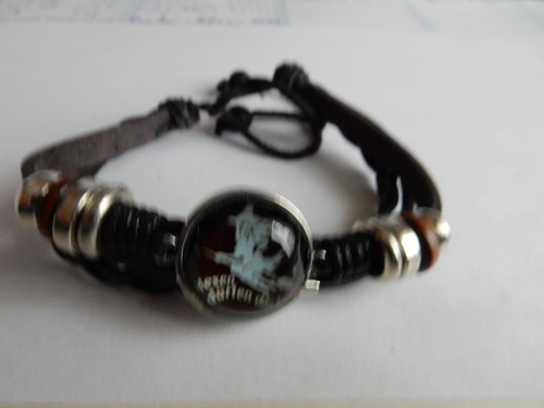 Armband mit glas und spruch - armband,