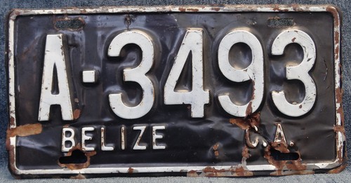 Altes nummernschild - altes, /