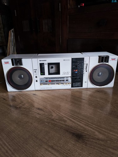 Sharp 37h stereo radio - qt-37h,