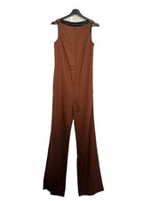 Zara Damen Jumpsuit Overall Einteiler Gr S Elegant Dunkel Orange Gebraucht Gut