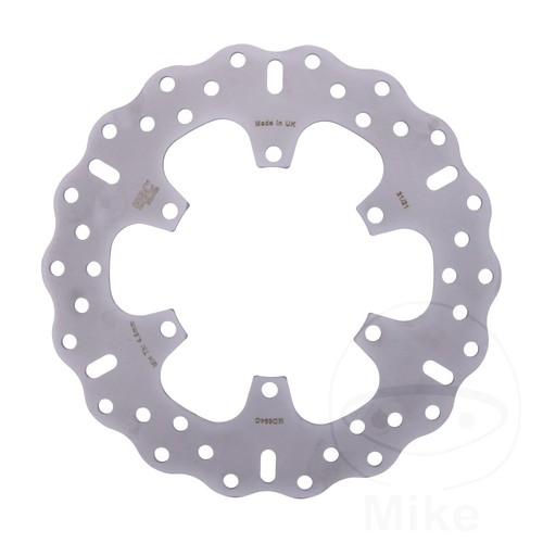 Bremsscheibenkontur hinten