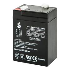 Blei Akku 6V 5Ah Batterie USV ersetzt 4Ah 4,5Ah AGM GEL 6Volt LC-R064R5P