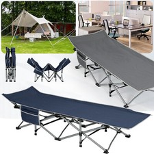 Feldbett Campingbett Bett Liege Gästebett Klappbett Faltbett Liege Klappbar NEU