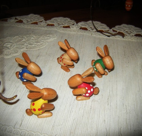 Kleine osterhasen erzgebirge - 5,