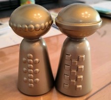 Ikea KUNGÖRA Dekofiguren Deko Paar 10 cm hoch - gold 6 Stück - Je 3 von jedem