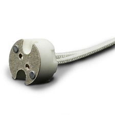 ISOLED 111255 GU5.3 Fassung mit Keramiksockel für G4/MR16 Leuchtmittel, 12-24V