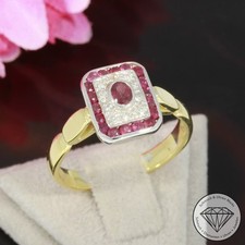 Wert 1090 € Brillant Rubin