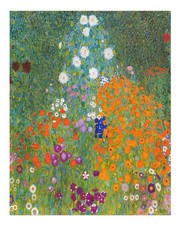Klimt blumengarten wandkunst - klimt,