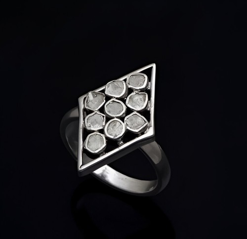 Statement ring rosenschliff - statement,