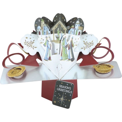 Weihnachtskarte pop up - weihnachtskarte,