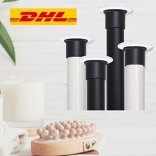 50-410cm Universal Teleskopstange Edelstahl Ohne Bohren Duschvorhangstange DE