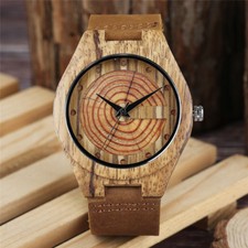 Wooden Watch Mens Genuine