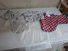 IKEA ANTILOP Bezug 2Stück + Stützkissen weiß Set Babybezug Polster Sitzkissen an