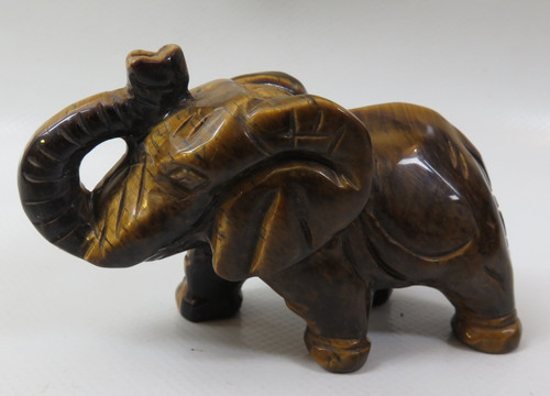 Tigerauge stein elefant - tigerauge, stein-elefant