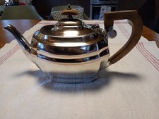 Teekanne, versilbert, englisch