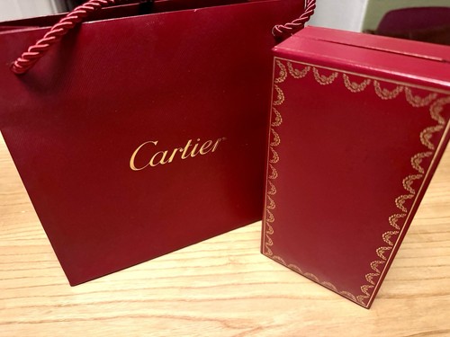 Cartier schmuckbox geschenkbox - cartier,
