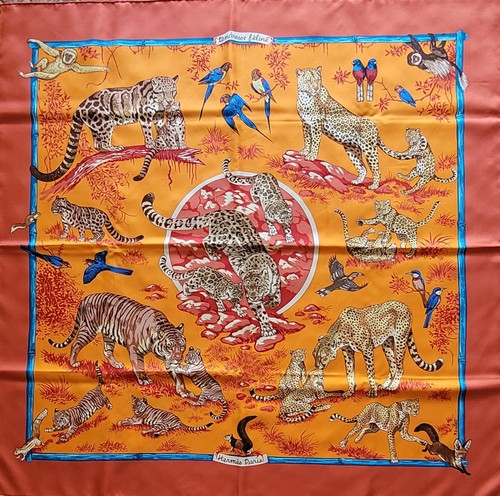 Hermès tuch seide - hermès, 90cm