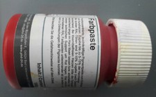 ROT Silikonfarbe Farbpasten Pigmente für Silikonkautschuk 100g