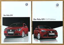 VW POLO GTI 2008 • POLO GTI CUP Edition 2007 • 2 Prospekte