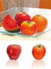 3 Stück dekorative Früchte