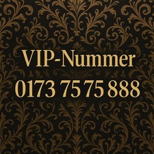 VIP-Handynummer – 0173 75 75 888 Einzigartig | Extrem selten & leicht zu merken