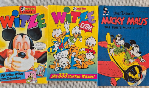 Micky maus hefte 90er jahre - micky,