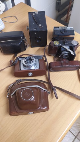 Alte fotoapparate und kameras - alte,