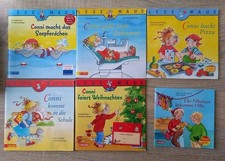 5 X Conni Lesemaus, Weihnachten, Pizza, Seepferdchen, Zahnarzt, Schule +Nikolaus