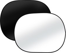 Falthintergrund schwarz weiß - 150x200 cm