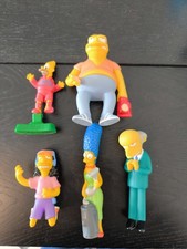 5 Simpsons Figuren Von Burger King 