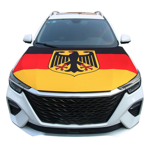 Autohauben flagge deutschland - flagge,