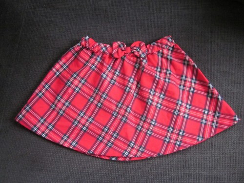 Mädchen rot kariert gr - h&m,