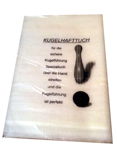 Hafttuch für kegelkugel - hafttuch,
