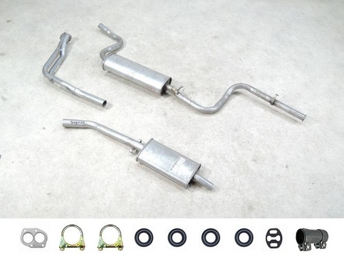 Auspuff set neu komplett für - komplett,