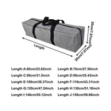 Baldachin-Stangentasche, verdickter Seesack aus Oxford-Stoff mit