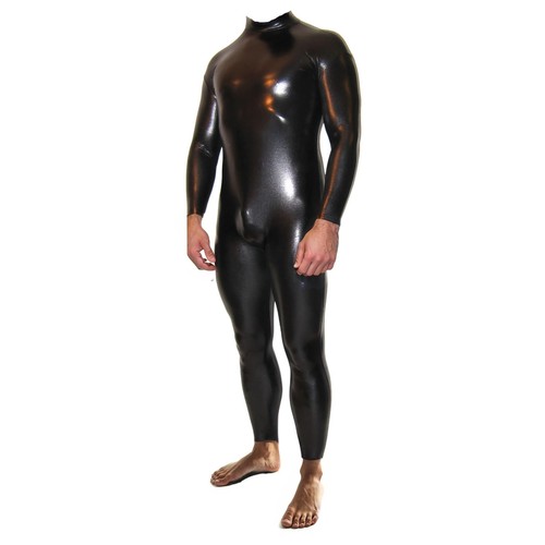 Rubberfashion wetlook catsuit - rubberfashion,